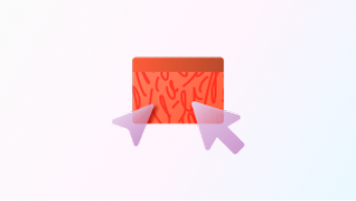 Icon of a folder with cursor arrows.